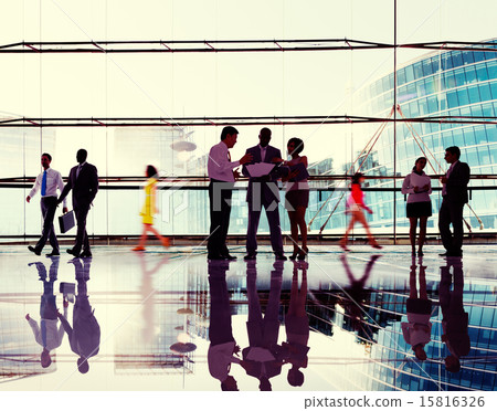 Corporate Business Team Connection Discussion Working Concept 15816326