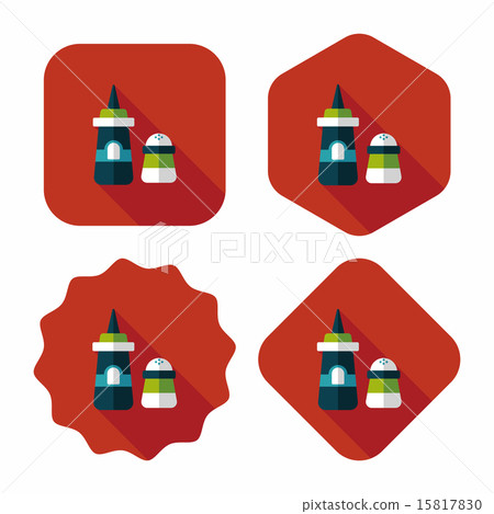 sauce flat icon with long shadow,eps10 15817830
