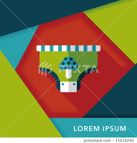 diaper flat icon with long shadow,eps10 15818240