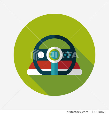 joystick flat icon with long shadow,eps10 joystick flat icon with long shadow,eps10 15818870