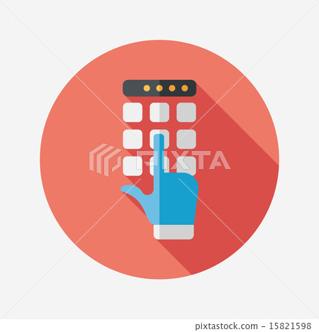 ATM flat icon with long shadow,eps10 ATM flat icon with long shadow,eps10 15821598