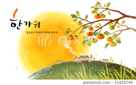 [PAI091] Korean Thanks giving day_background_018 15828749
