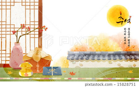 [PAI091] Korean Thanks giving day_background_016 15828751