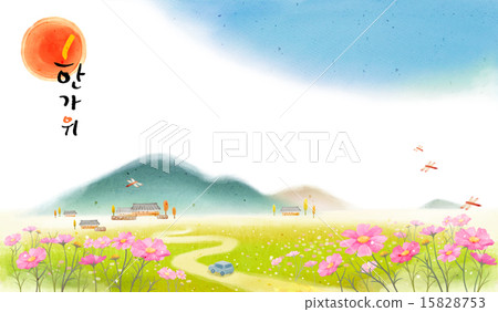[PAI091] Korean Thanks giving day_background_014 15828753