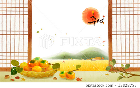 [PAI091] Korean Thanks giving day_background_013 15828755