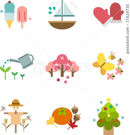 [SILL069] Life Icon_003 - Stock Illustration [15829738] - PIXTA