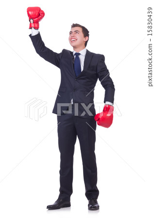 Young businessman isolated on white Young businessman isolated on white 15830439