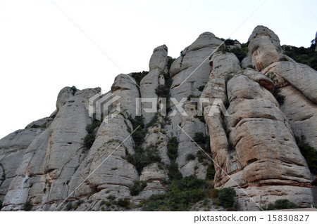 西班牙蒙特塞拉特的岩石 15830827