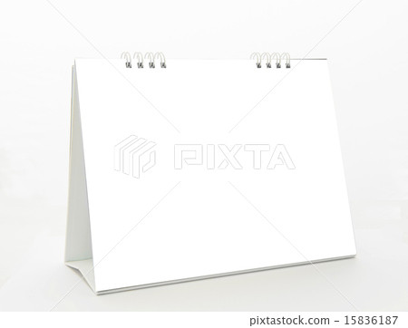 Blank desktop calendar 15836187