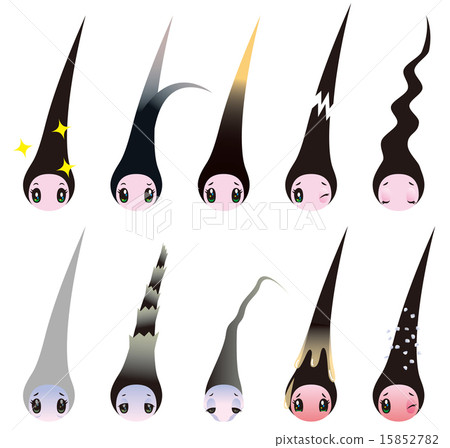 Hair character Hair character 15852782