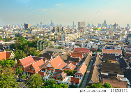 View of Bangkok from Golden Mount 15853551