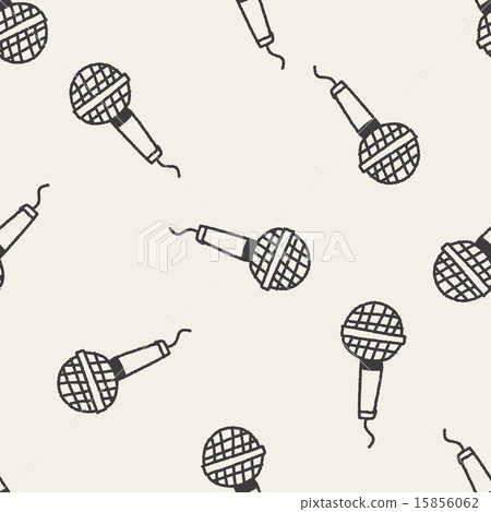Oven doodle drawing seamless pattern background Oven doodle drawing seamless pattern background 15856062