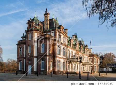 Chateau (Castle) de Pourtales in Robertsau 15857930