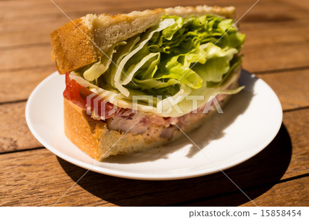 blt三明治 三明治 早餐 15858454
