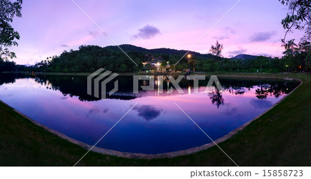 Phuket, Nai Harn beach, construction site Phuket, Nai Harn beach, construction site 15858723