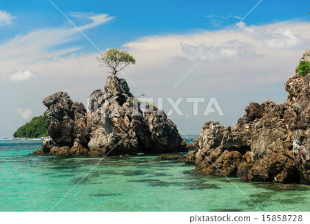 Phuket coastline, Kai Nui Island Phuket coastline, Kai Nui Island 15858728
