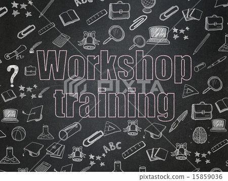 Studying concept: Workshop Training on School Board background 15859036