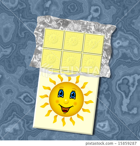 Chocolate generated texture background 15859287