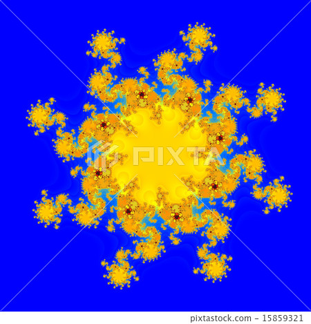 Fractal floral pattern Fractal floral pattern 15859321