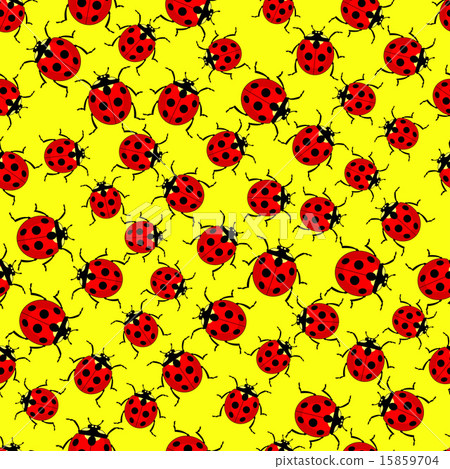 Ladybug pattern 15859704