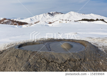 Mud Volcanoes in Buzau, Romania 15859984