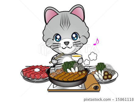 貓吃壽喜燒 15861118