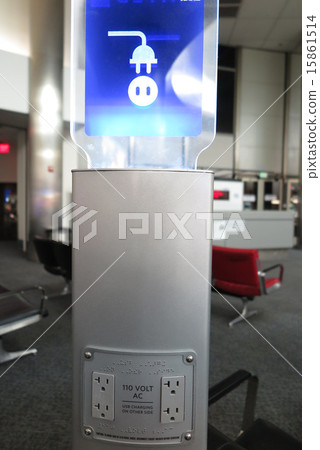 Charger in the airport 15861514