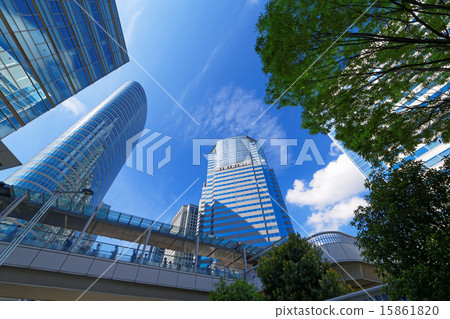 High-rise buildings of Shinagawa Intercity and Shinagawa Grand Commons 15861820
