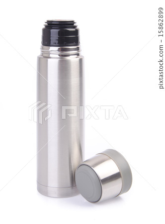 Thermo flask on background Thermo flask on background 15862899