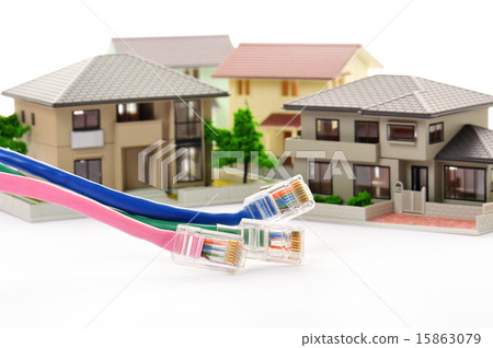 建立住房和互聯網線路 15863079