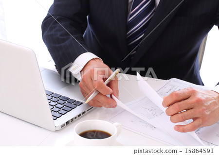 商業場景〜會議 15864591