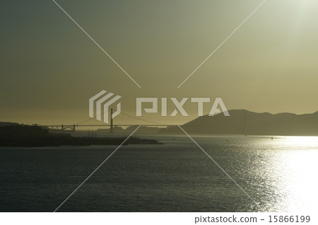 Golden Gate Bridge Sunset 15866199