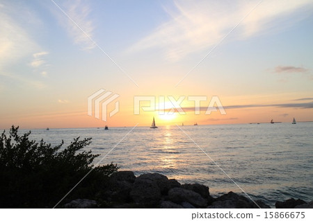 黃昏 日落 夕陽 15866675