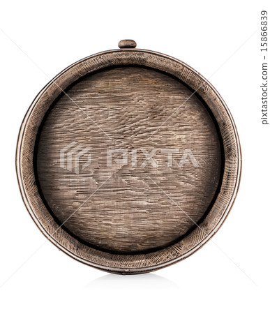Wooden old oak barrel Wooden old oak barrel 15866839
