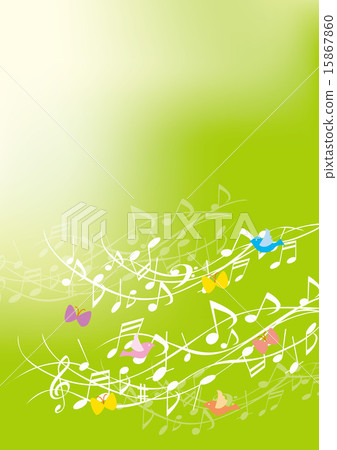 Musical Note _ Green _ Blur Musical Note _ Green _ Blur 15867860