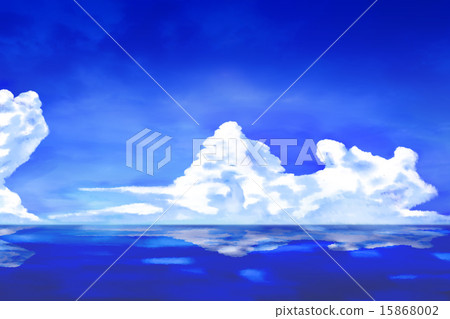 海洋和雲彩 海洋和雲彩 15868002