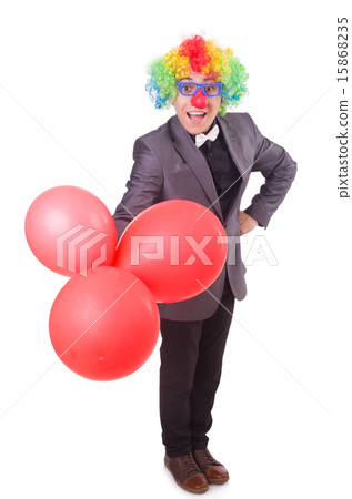 Businessman with crown isolated on white Businessman with crown isolated on white 15868235