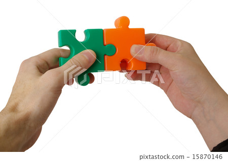 Detail of a puzzle Detail of a puzzle 15870146