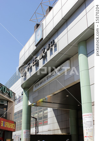 Kitasenju Station east exit 15870204