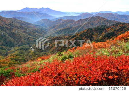 Takayama mountain from Arawai Tarou of autumn leaves 15870426