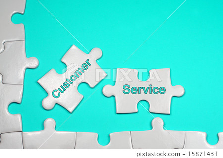 Customer Service Text - Business Concept Customer Service Text - Business Concept 15871431