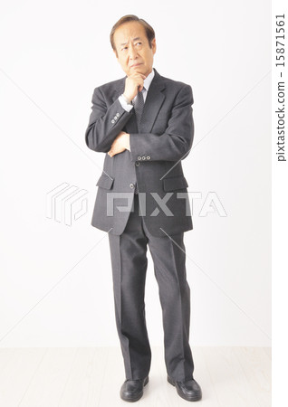 Senior men in suits 15871561