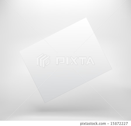 White blank space with shadow 15872227