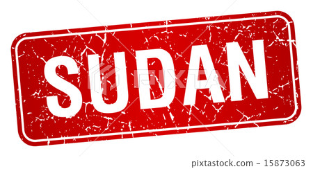 Sudan red stamp isolated on white background Sudan red stamp isolated on white background 15873063
