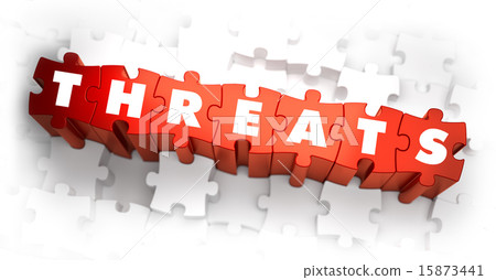 Threats - Word on Red Puzzles.  15873441