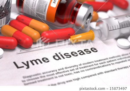 Diagnosis - Lyme Disease. Medical Concept.  15873497
