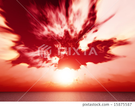 Wind and clouds with the sea Wind and clouds with the sea 15875587