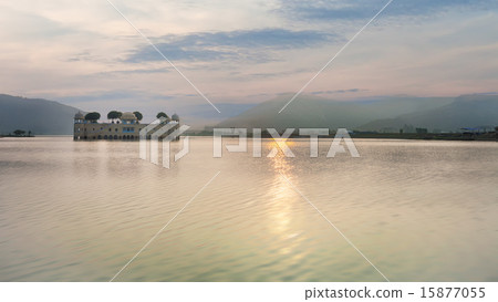 View of Jal Mahal, Jaipur, India 15877055