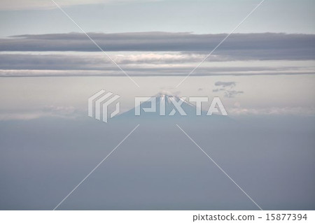 Mt. Fuji空中射擊在雲彩富士山 Mt. Fuji空中射擊在雲彩富士山 15877394