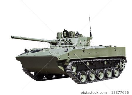 Russian airborne fighting vehicle is isolated Russian airborne fighting vehicle is isolated 15877656